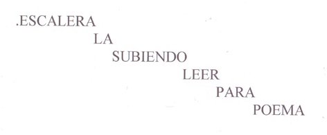 poema para leer subiendo la escalera cortesia nel amaro courtesy from the artist to klauss van damme all rights reserved vegap